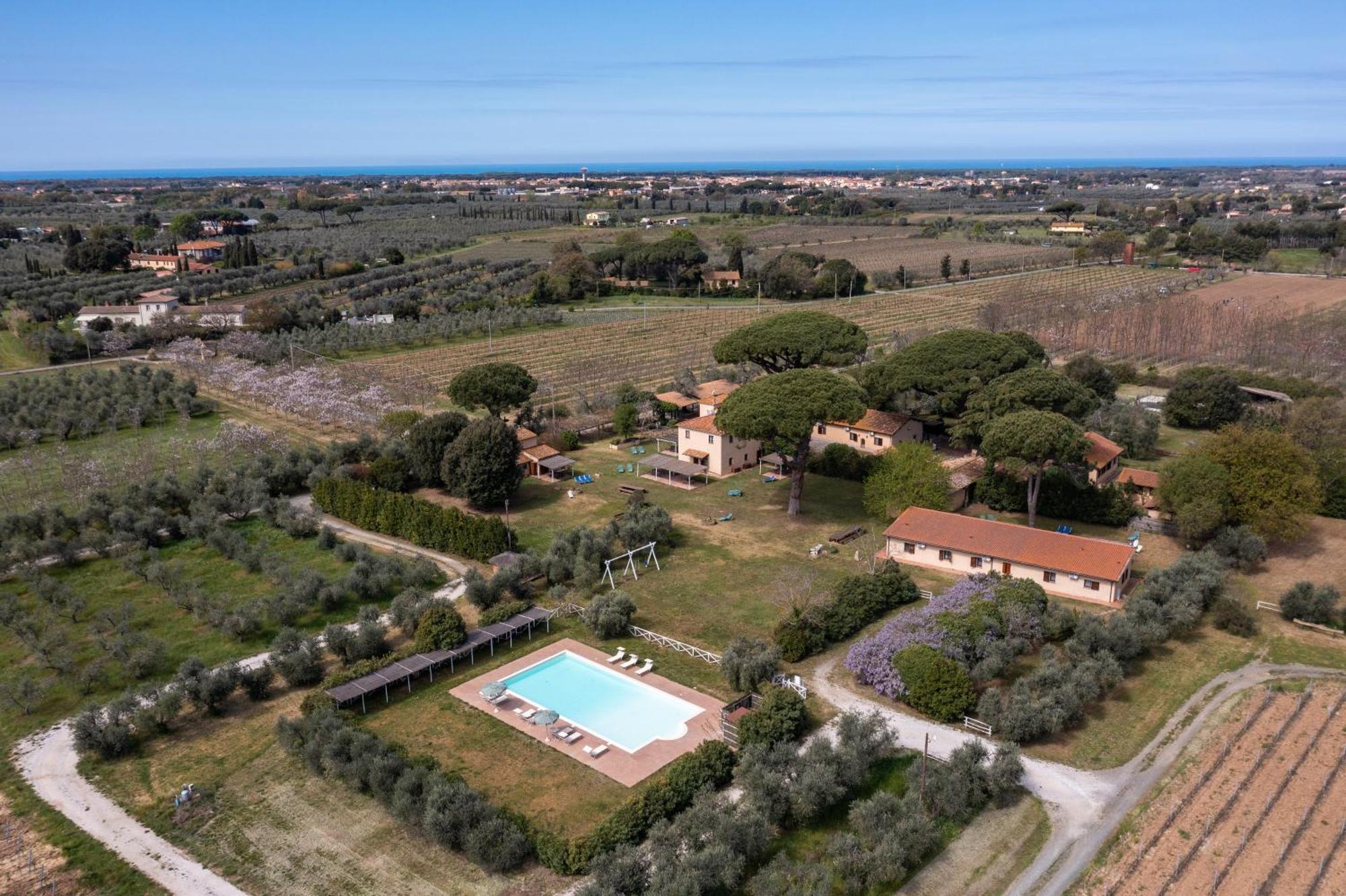 Agriturismo La Valle - By Podere Arundineto Castagneto Carducci Dış mekan fotoğraf
